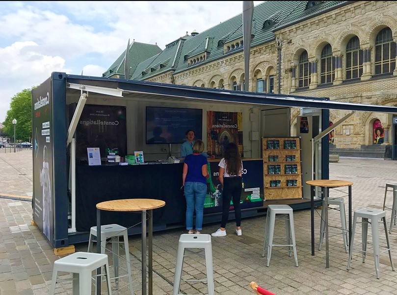 Konsep Cafe Container