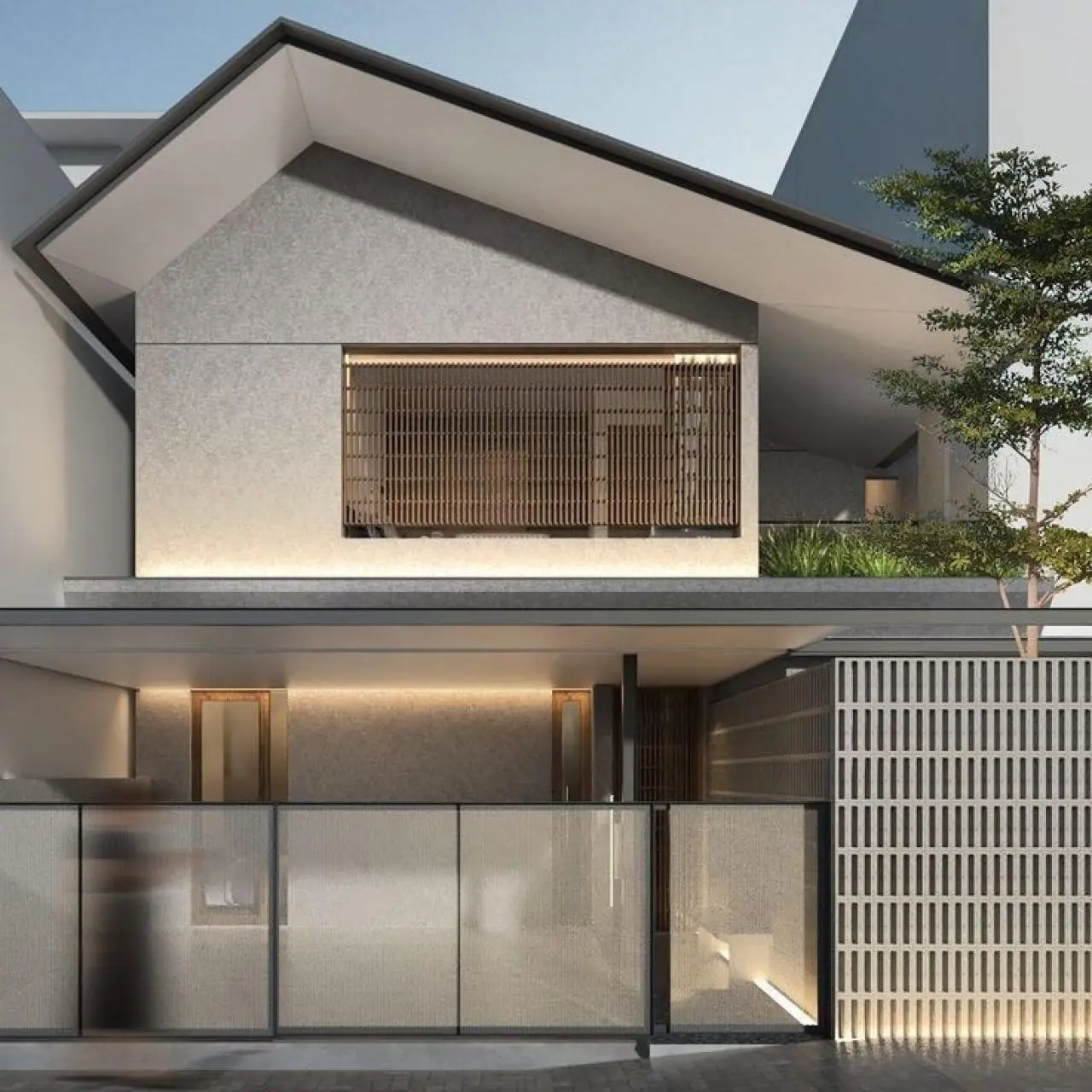 atap rumah minimalis