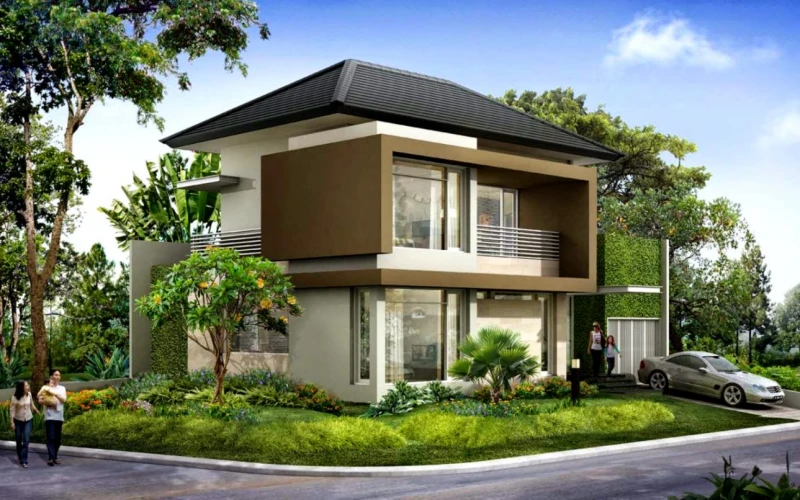 atap rumah minimalis