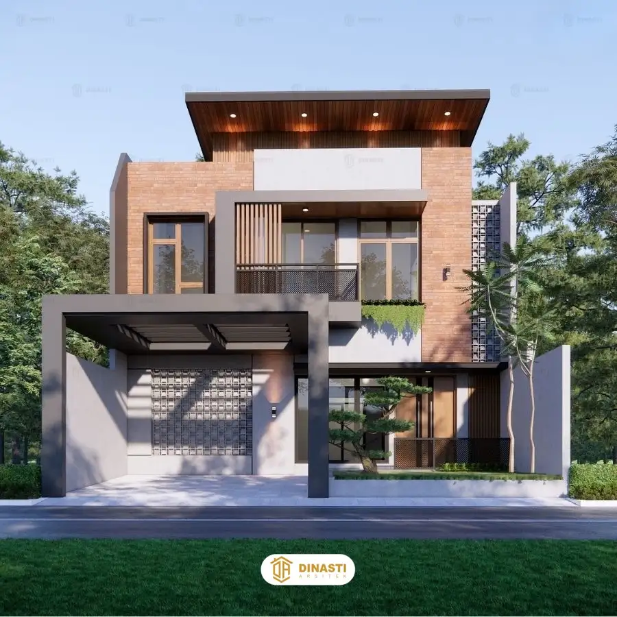 Rumah dengan Sentuhan Industrial