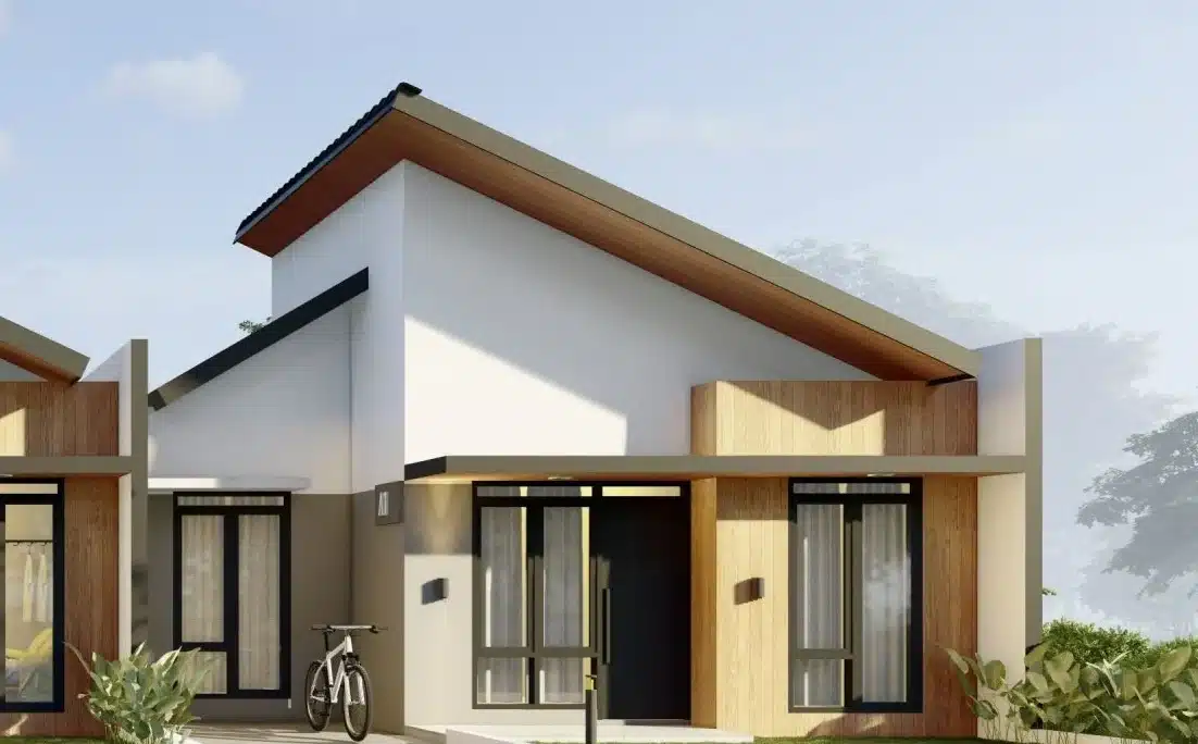 Bikin Tetangga Iri! Desain Rumah Subsidi Minimalis Ini Terlihat Mewah