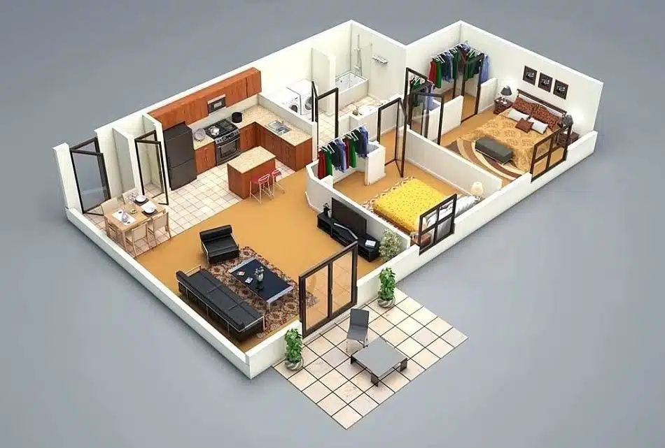 Denah Minimalis 1 Lantai: Solusi Rumah Sederhana yang Tetap Modern