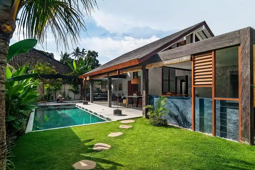 Desain Rumah Bali Minimalis Lantai 1 dengan Nuansa Tropis Modern