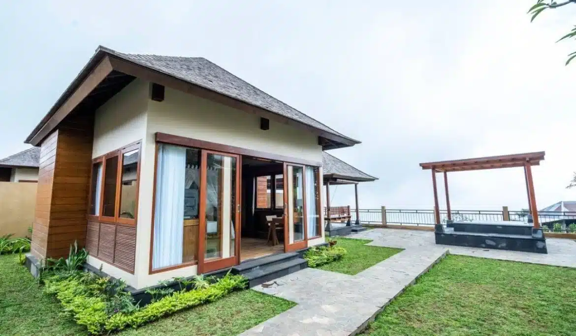 Konsep Terbaru! Desain Villa Minimalis 1 Lantai Ala Bali yang Super Adem