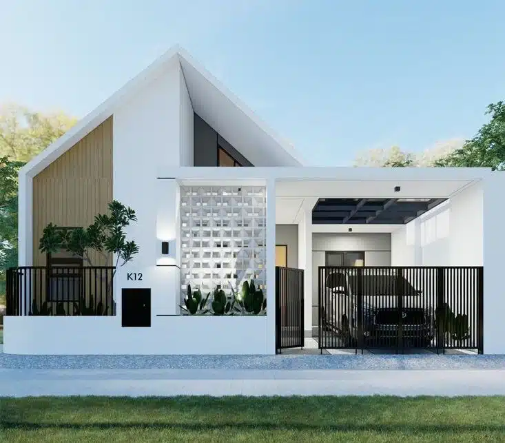 Gak Perlu Mahal! Tembok Rumah Minimalis Modern Ini Bikin Rumah Terlihat Premium