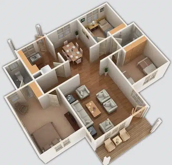 Tips Membuat Denah Rumah 3 Kamar yang Nyaman