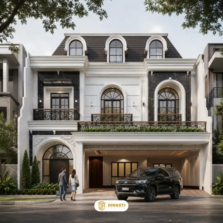 2 Desain Rumah Klasik