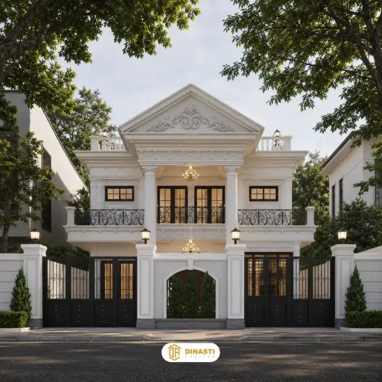 24 Desain Rumah Klasik