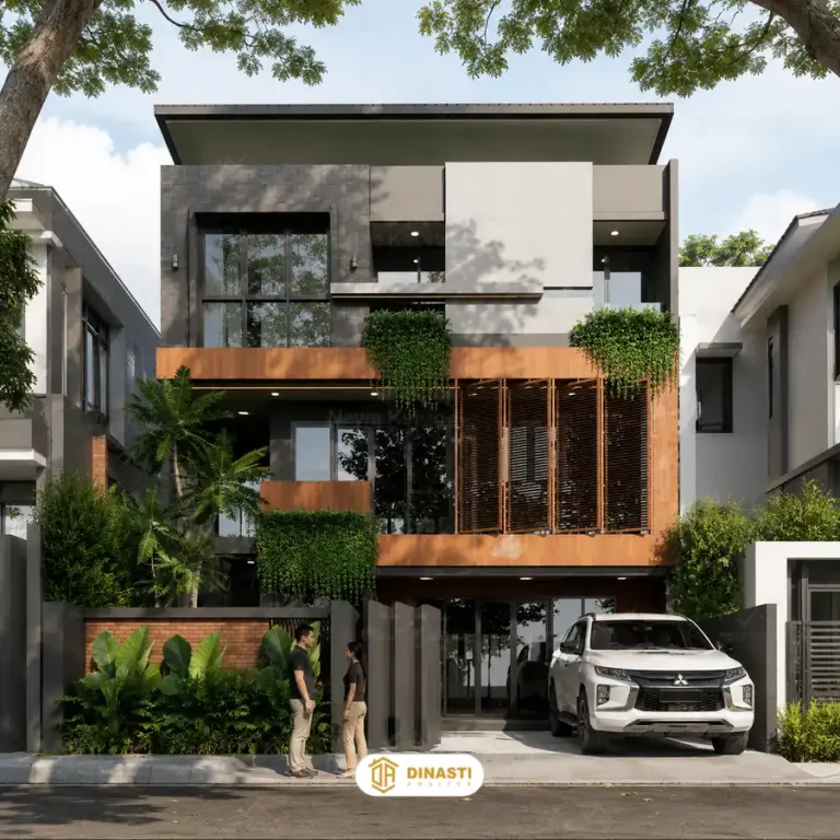 8 Desain Rumah Industrial Tropis