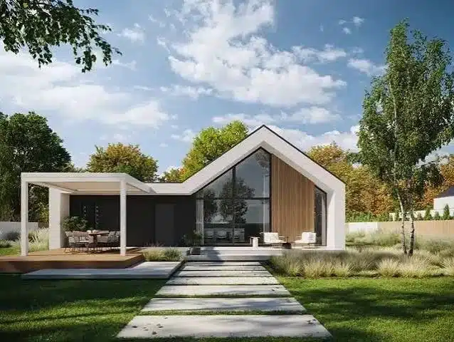 Bagaimana Memilih Warna untuk Fasad Scandinavian?