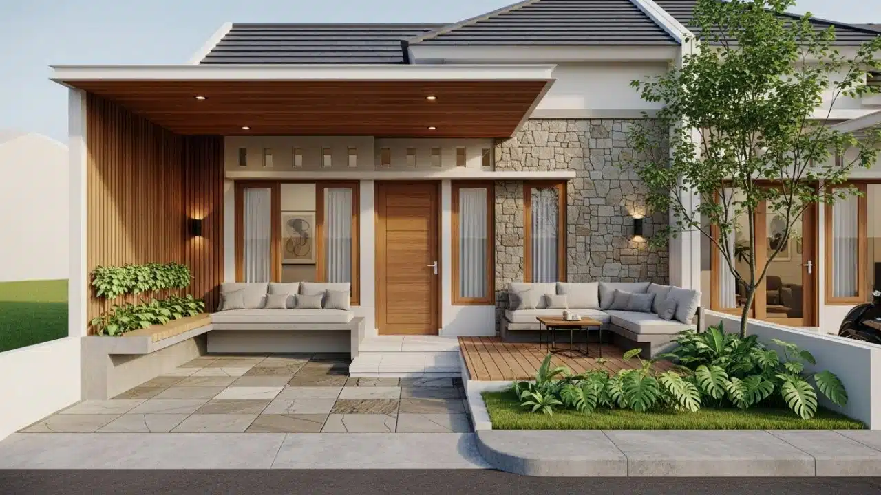 Bagaimana Membuat Teras Rumah Kecil Tetap Nyaman?